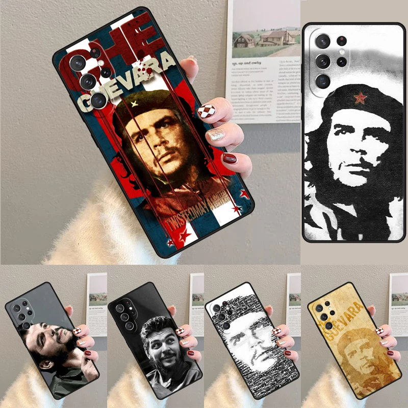 che guevara soft Phone Case for Samsung Galaxy note 10 pro S26 Ultra S23 S24 FE S25 S21 S22 PLUS shockproof Cove