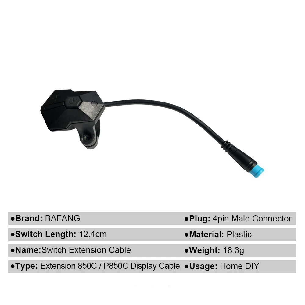 850C P850C Display Controller 4 Pin for BAFANG Comvertion Kit Panel Control Cycling Replacement Parts Ebike