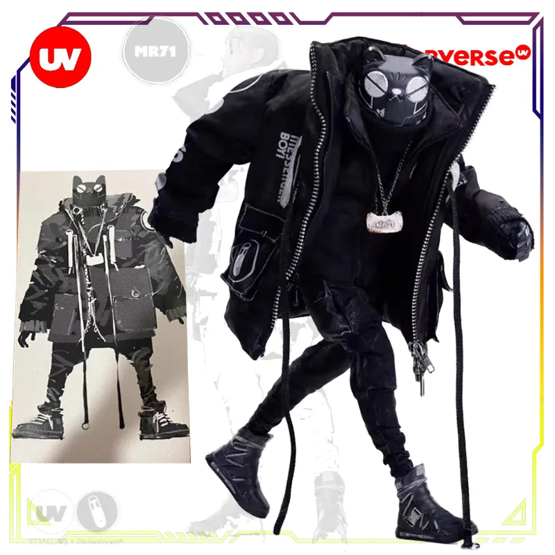 

UNDERVERSE UV Original Collectible Level Dolls Series Future Information Atom T-ACHAT Action Figure Model Toys Model for Boys