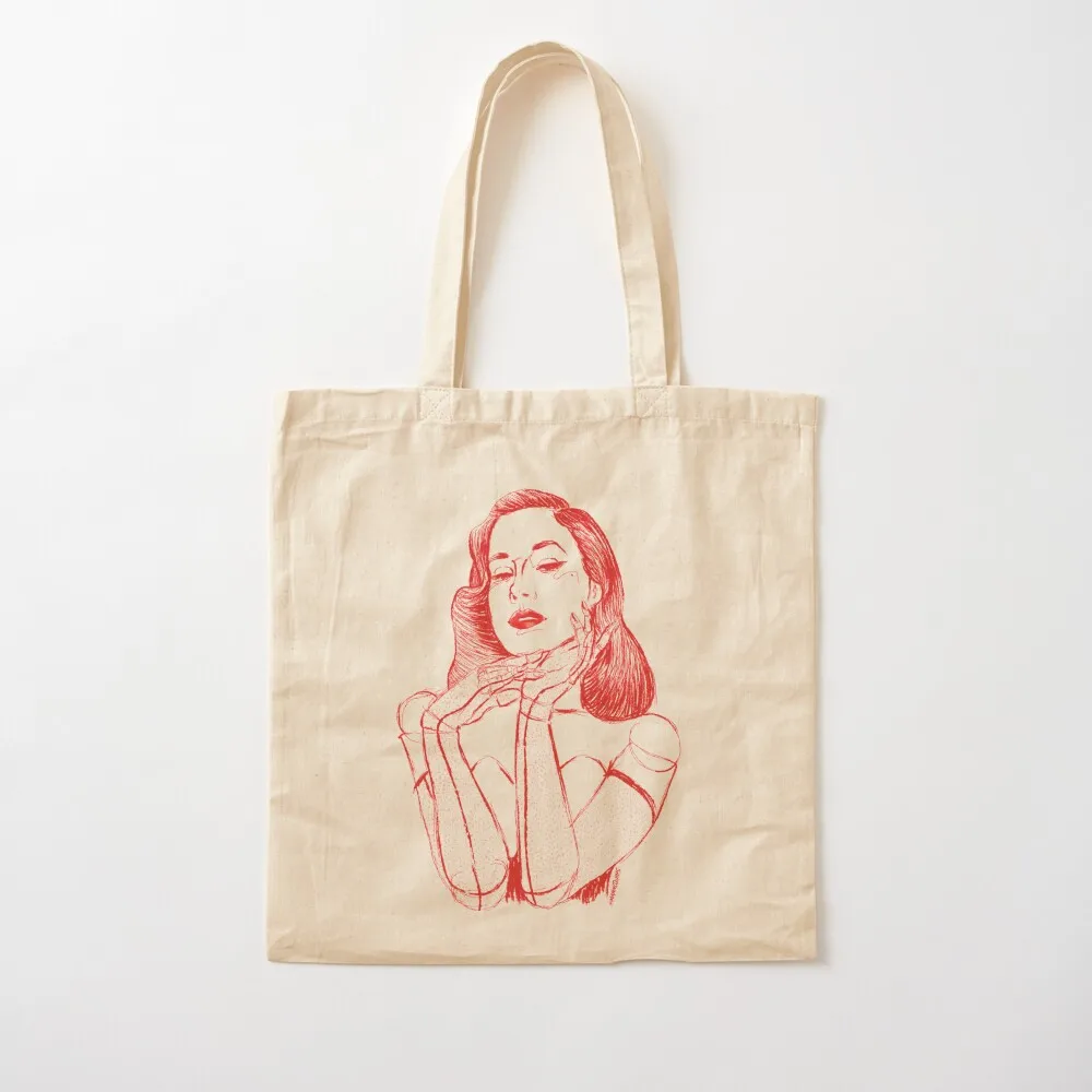 Dita Von Teese Tote Bag Women's handbag cloth bag woman Lady bag