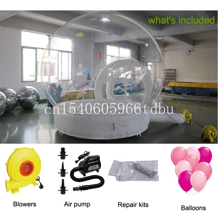 Wholesale and Retail 3M Bubble Dome House Blowing Balloon Inflatable Dome Tent Camping Party and Event