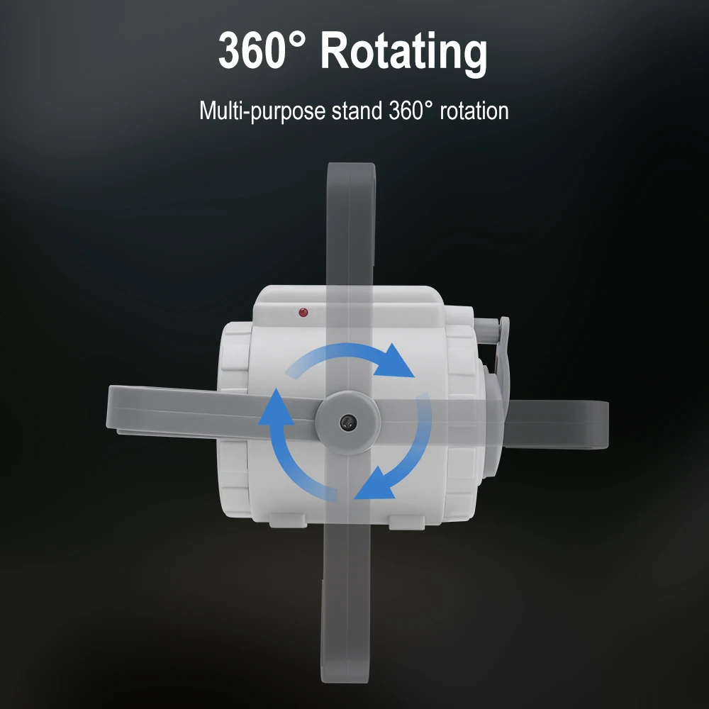 BORUiT Hand Crank Powered Camping Light 1800mAh USB-C ชาร์จเต็นท์มัลติฟังก์ชั่นมือไดนาโมไฟฉาย LED