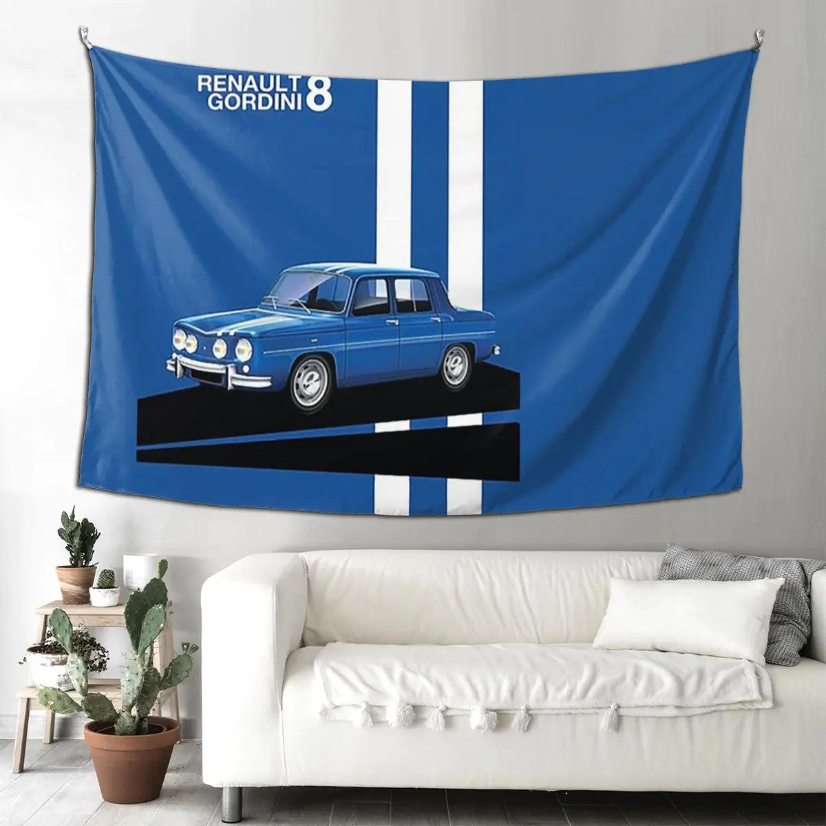 

R8 Gordini Tapestry Art Wall Hanging Aesthetic Home Decor Tapestries for Living Room Bedroom Dorm Room