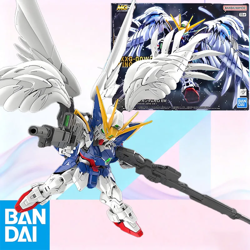 

Brand new In Stock Bandai Original box MGSD WING GUNDAM ZERO EW full action Anime Figure model kit Assembly toy gift for kids