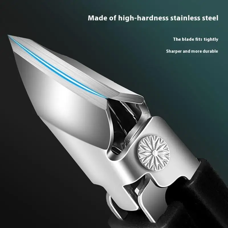 

Кусачки для ногтей из АБС-пластика, диагональные, для маникюра, бытовые, для нейл-арта, специальные, с защитой от брызг