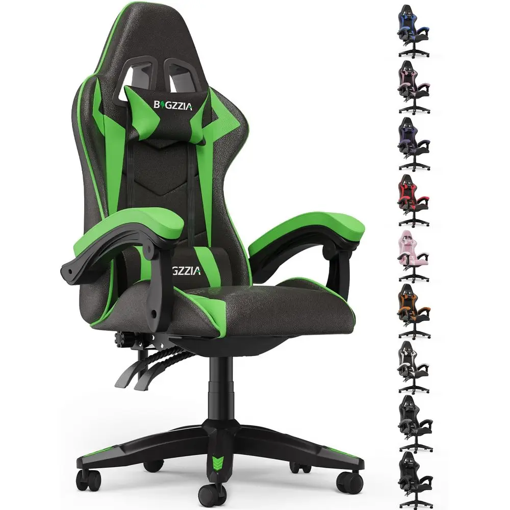 Gaming Chair, Computer Game Chair with Lumbar Support, Comfortable Video Game Chairs for Adults Kids, Racing Style Gamer Chair
