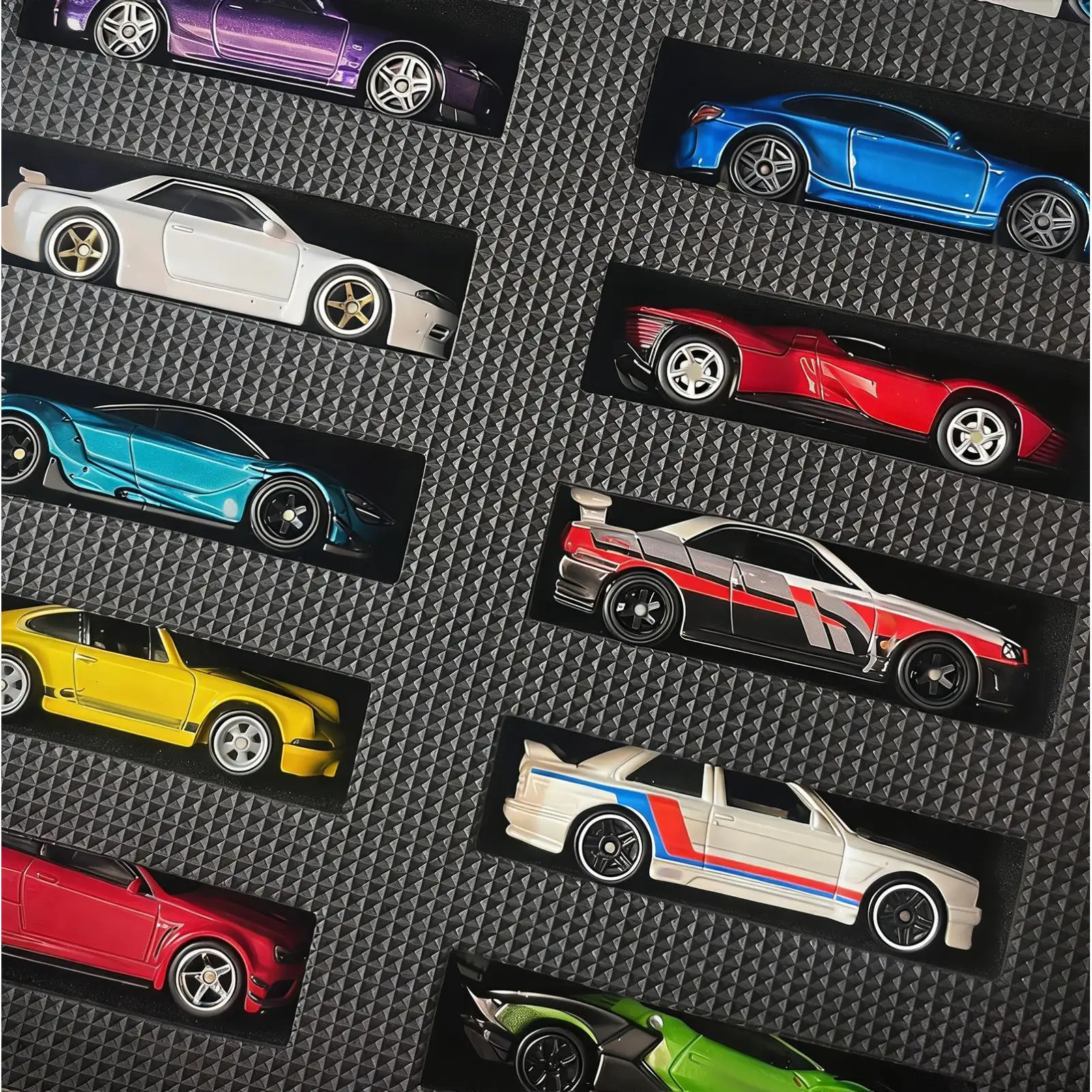 

1/64 Model Cars Storage Case, Toy Car Organizer Case, Collectible Durability Protection Sturdy Portable Storage Container