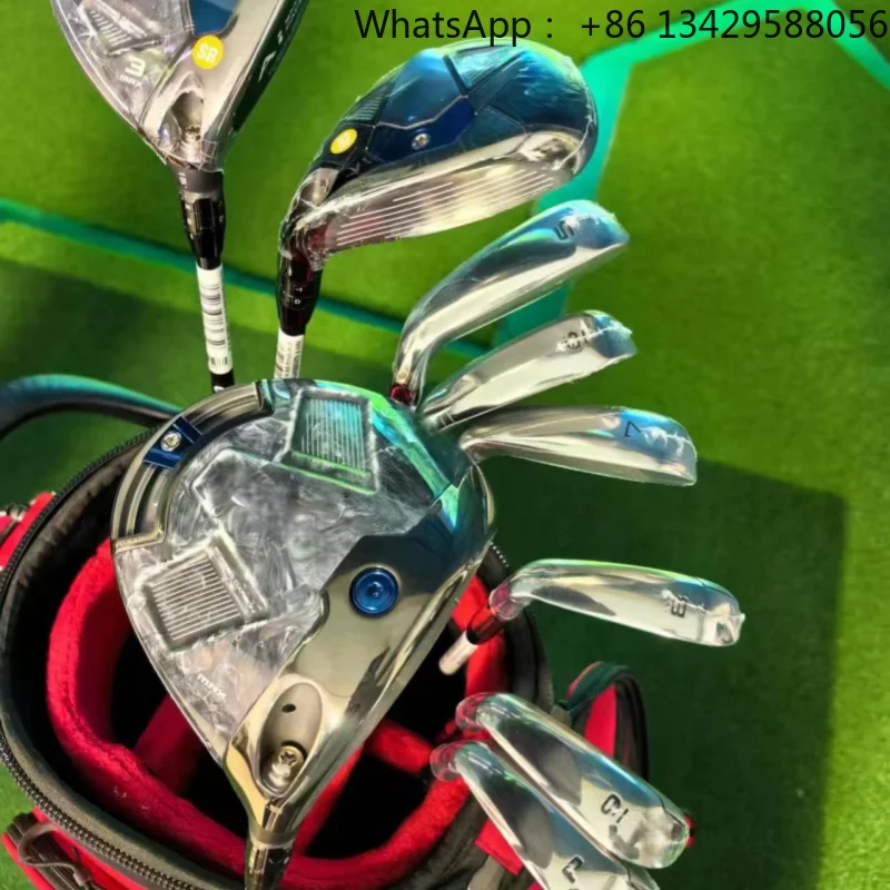 Men Complete Golf Club Set KaLWai Smoke Driver #3 #5 Fairway Woods Irons 5-9/P Titanium Head High Forgiveness Distance Clubs