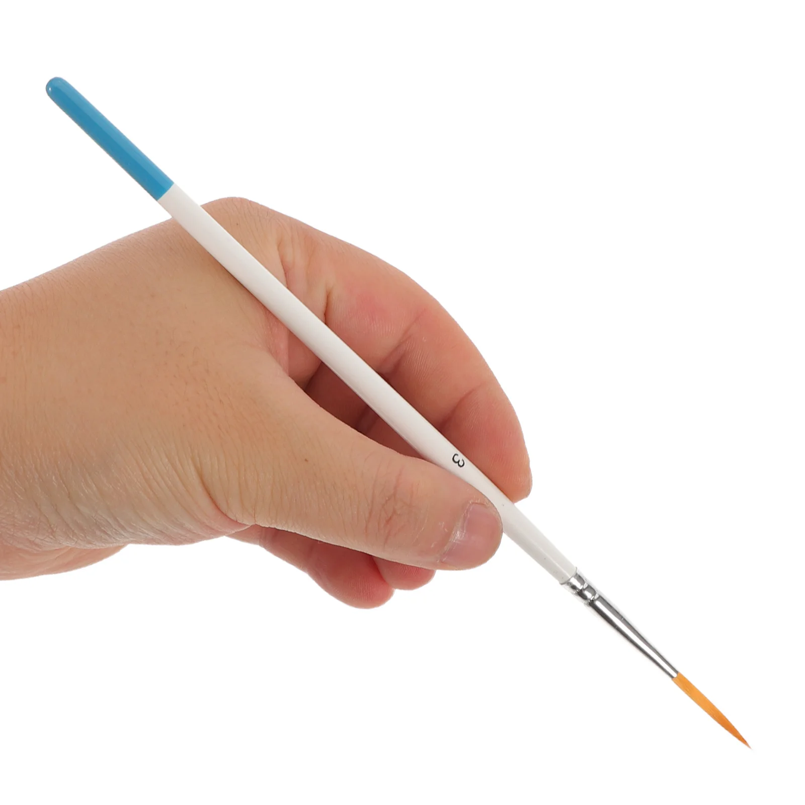 

6Pcs Miniature Paint Brush Fine Liner Set Precision Pointed Tip for Fine Detailing Acrylic Watercolor Oil Painting Craft Art