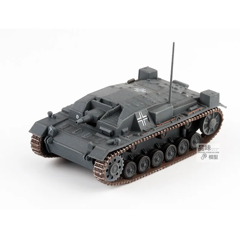 Schaal 1/72 Duitse III Assault Gun Type A Armored Division 1941 Klassieke rupstank Simulatie Plastic Model Collectible Gift