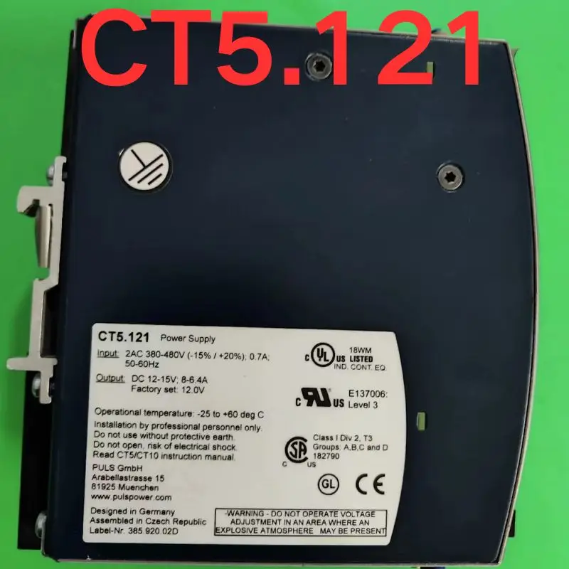 Teste de segunda mão OK Power Supply, CT5.121