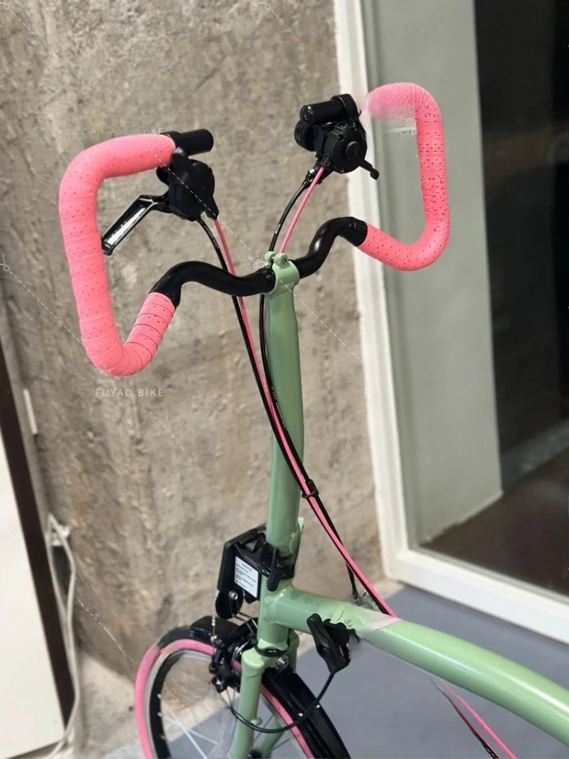

Suitable for folding bicycle accessories butterfly handlebar mini P handle