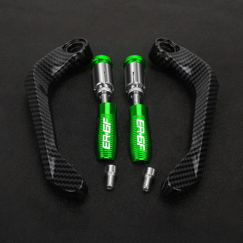 

For KAWASAKI NINJA ER6N ER6F ER-6F Motorcycle Accessories CNC Handlebar Grips Brake Clutch Levers Guard Protector Handguard