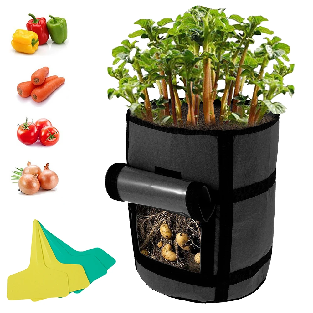 Potato Grow Bags Plant Cultivation Container Home Garden Vegetable Flower Planter Pot