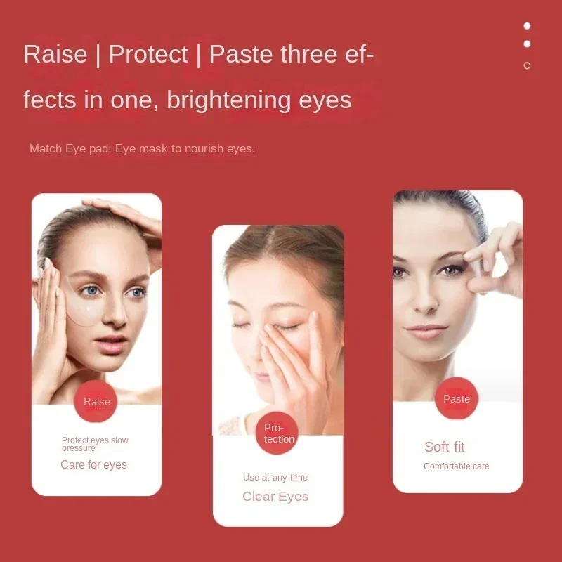 Dispositivo de cuidado de los ojos de microcorriente EMS, masajeador de ojos, luz roja Led, Reduce las ojeras antiarrugas, líneas, hinchazón, alivia la fatiga