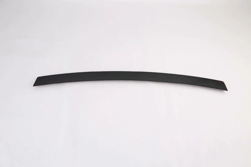 For Hyundai Sonata DN8 2020 2021 Carbon fiber style Side Rear Window Spoiler Cover Trim Molding Garnish Bezel Styling