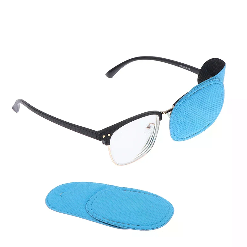 6Pcs Eye Patch Amblyopia Eyeglasses Patches Kid Strabismus Treatment Vision Care
