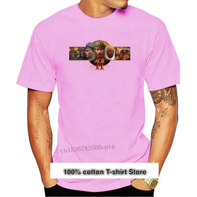 

Camiseta de videojuego New Game Age Of Empires V1 1997, Konami, одежда, S, 5XL, черный цвет