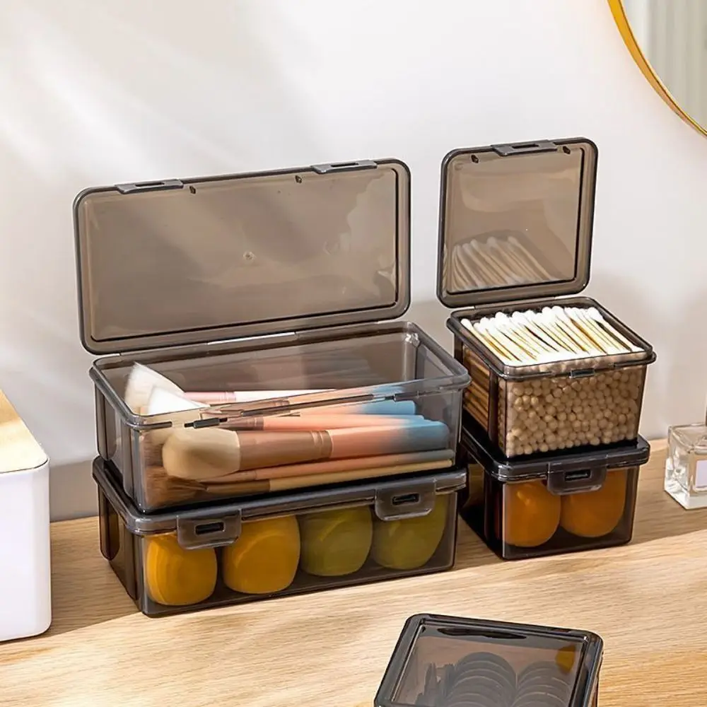 Plastic Certificate Storage Box Dustproof Transparent Data Sorting Box Multifunctional A4 A4 File Box Certificate Storage
