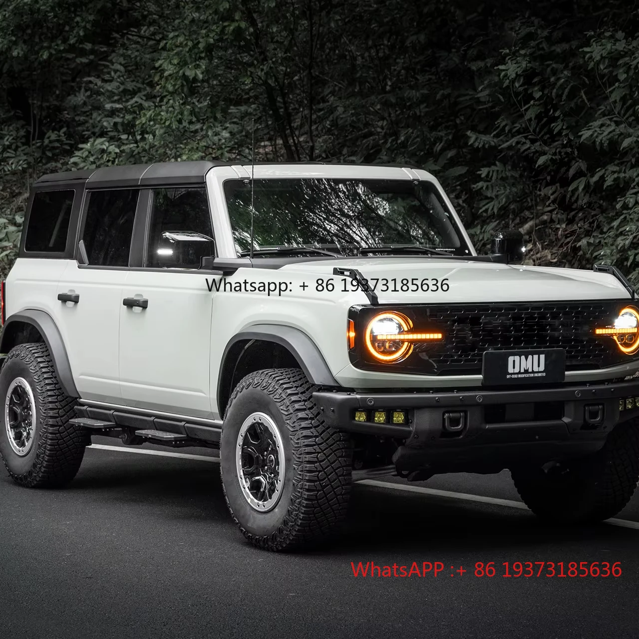 OMU Limb Riser Mount für Ford Bronco Hood Cover Branches Extension Bracket von Maiker