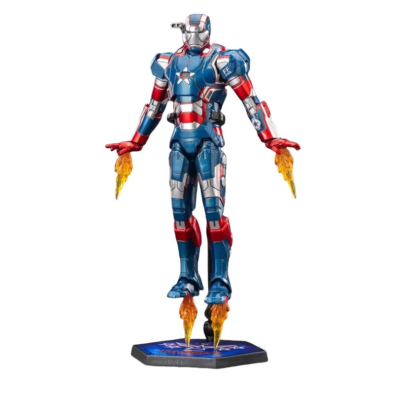 ZD Toys 1/10 Iron Man Figurines MK30 Iron Patriot Blacklash Figures MK33 MK39 MK17 MK21Action Movie Model Adult Collect Gift