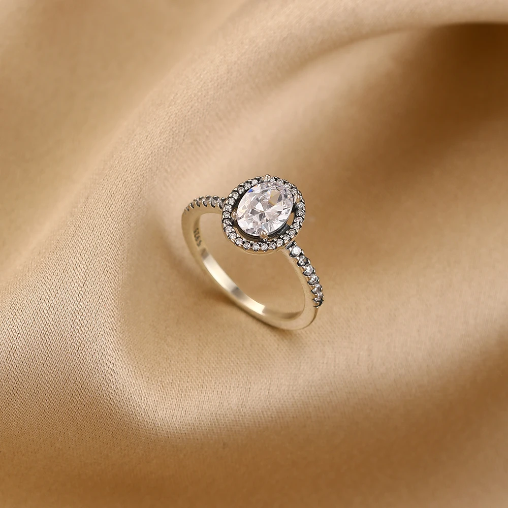 Women's 925 Sterling Silver Heart-Shaped Pearl Bow Ring