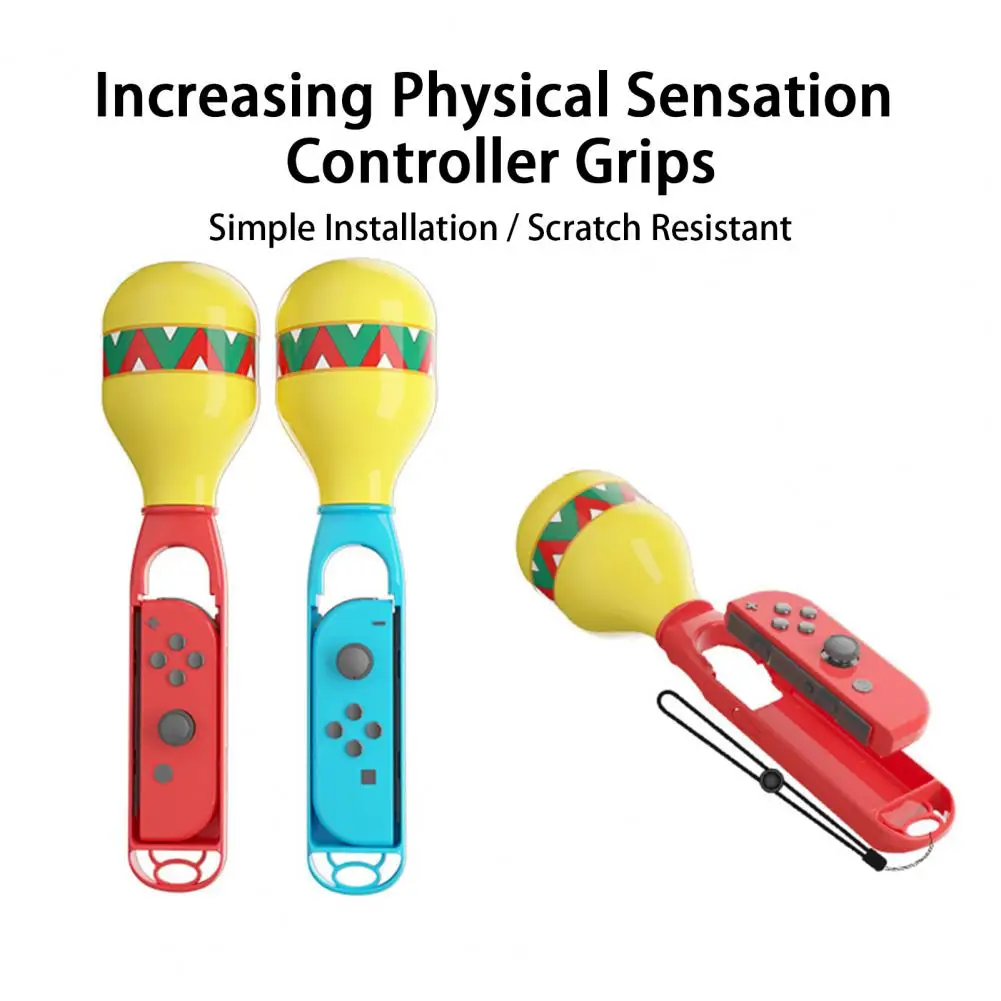 High Strength Controller Handle Grips Burr Free Playing Games Durable Sensor Game Handle Grips Replacement