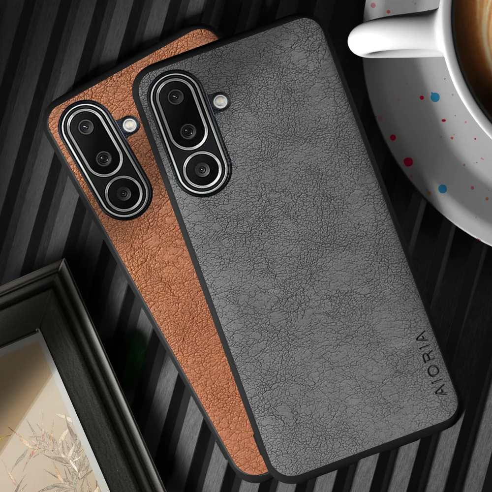 Case For Samsung Galaxy M56 M55 M54 M52 M51 4G 5G Capa Coque Lightweight Durable Vintage Texture Pu Leather Cover Case Funda