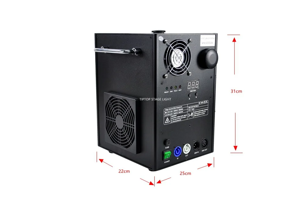 900W high power stage special effects machine simulates cold spray flower DMX remote controll
