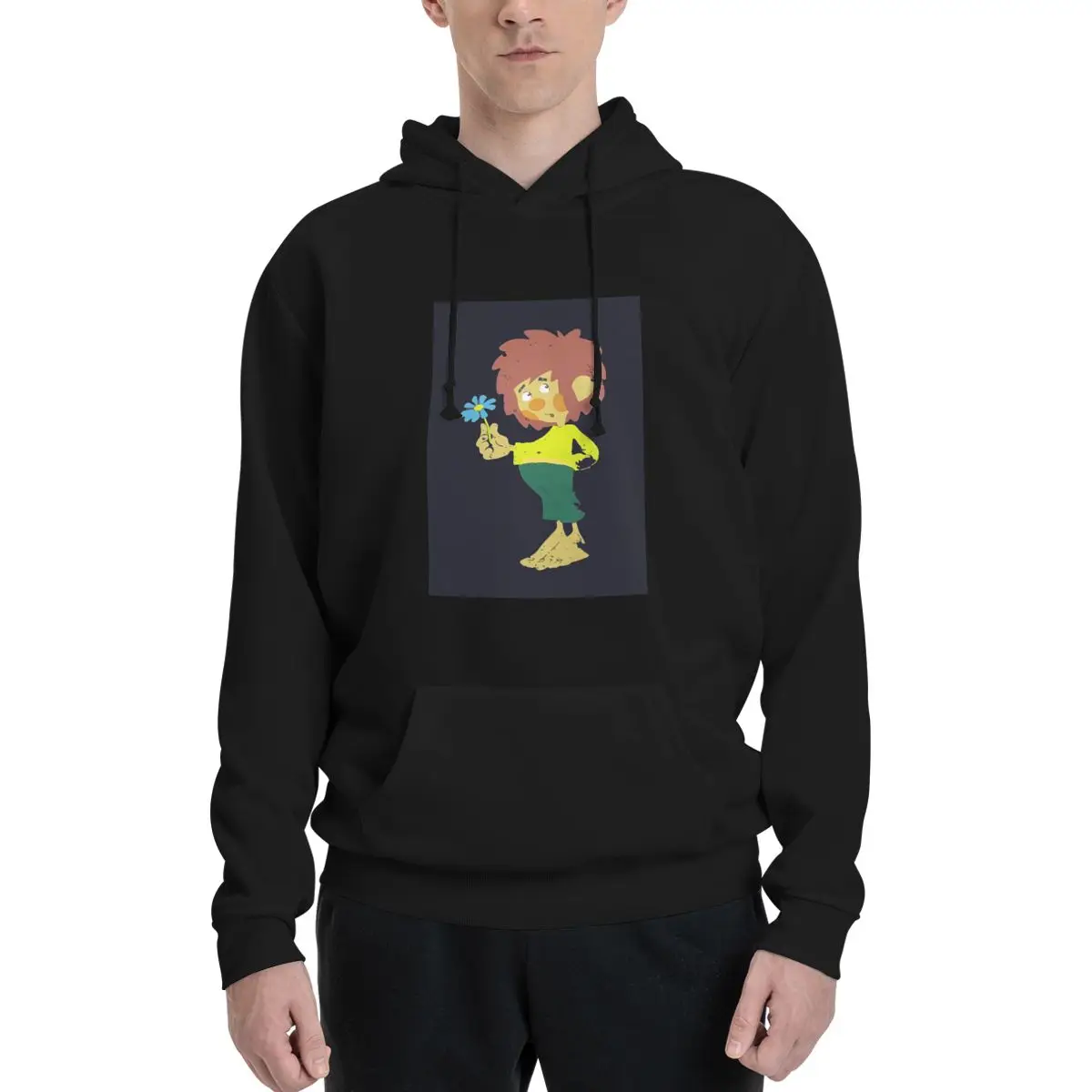 

Pumuckl Blume-fig 1983, толстовки в стиле Харадзюку, пуловер, осень-зима, мужская и женская толстовка для пар, топы с длинными рукавами