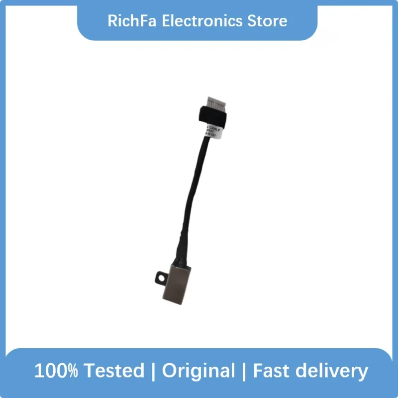 

ND3N8 0ND3N8 For Dell Inspiron 7786 7586 7390 7391 7590 7791 7405 P36E P76F Laptop DC Power Jack DC-IN Charging Flex Cable