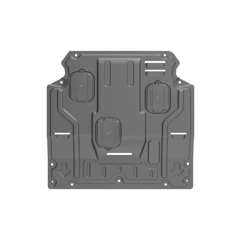 أعلى جودة سبيكة تحت محرك الحرس قطعة من نسيج مجلس سبلاش درع الطين الحاجز لوحة لوحة ل Baojun 310 2016-2020 1.2L 1.5L #6