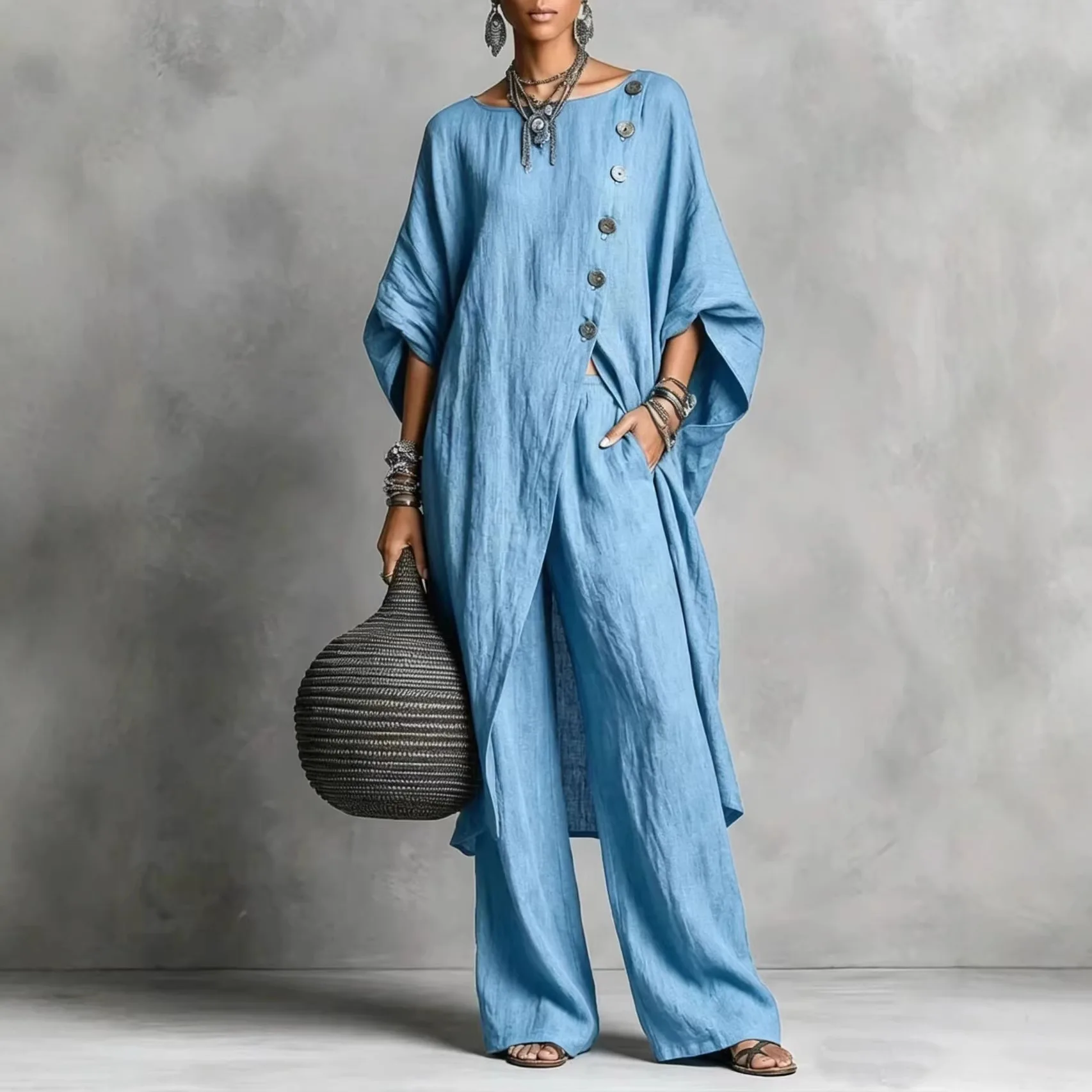 Thumbnail 3 - #39 Best Wide Leg Pant Sets to Buy In 2026