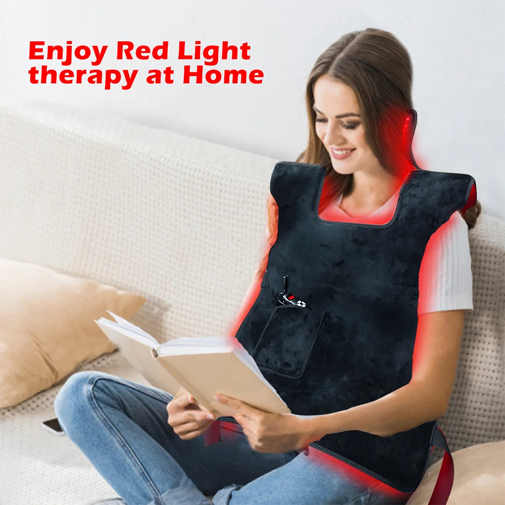 NEW Red Light Therapy Mat for Full Body Largest 750LEDs Near Infrared Light Therapy Pad  660nm& 850nm 3in1 LEDs Light Blanket - view 5