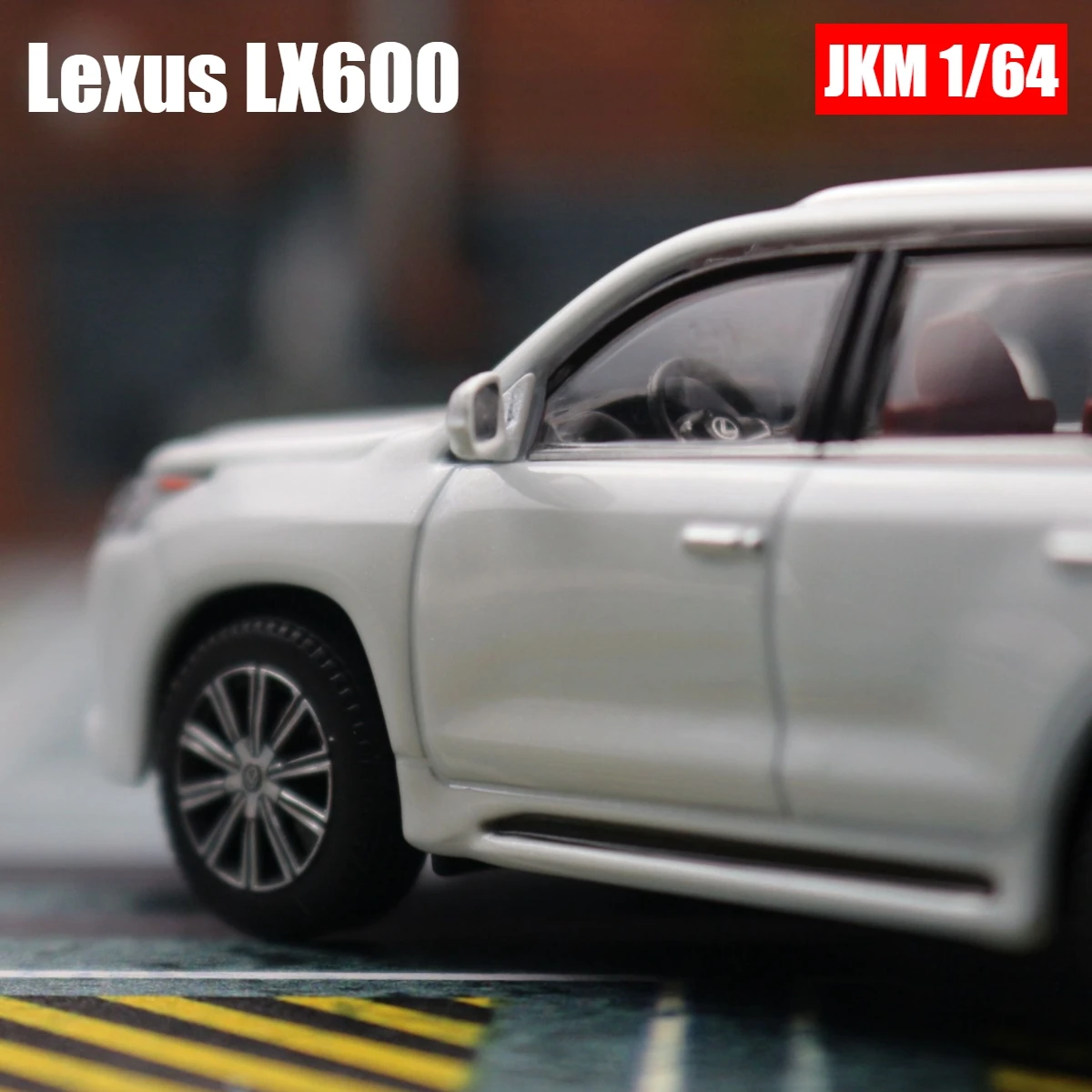 1:64 Lexus LX600 Miniature Model JKM 1/64 Premium SUV Toy Car Vehicle Free Wheels Diecast Zinc Alloy Metal Collection Gift