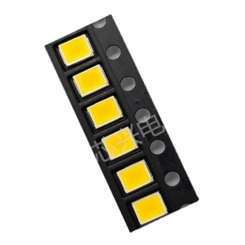 판매용 LED 스트립, 0.1 W SMD2835 9-10 lm2835 패치, 흰색 및 따뜻한 흰색 조명, 광원, 50 개