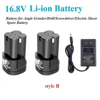 16.8V 6000mAh High Capacity Universal Rechargeable Li-ion Battery for Electric Drill Screwdriver Power Tools Spare Battery