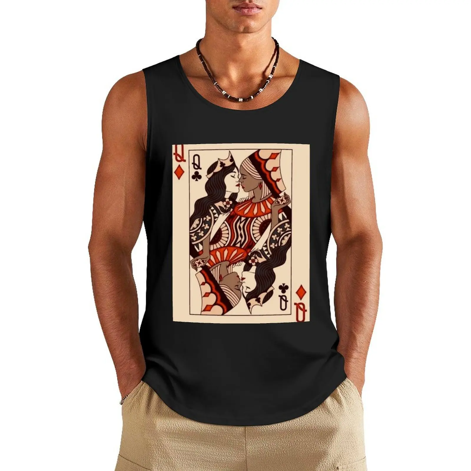 

lesbian Tank Top vests for men summer Men's gym articles