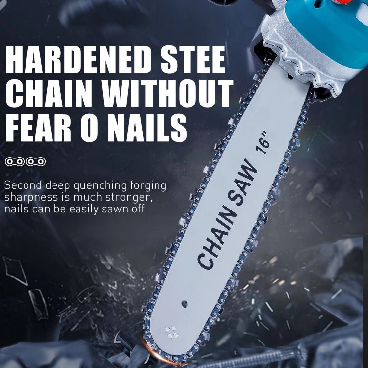 A2-0016 Mini motosierra con batería de 21 V para herramientas de jardín calientes de fábrica