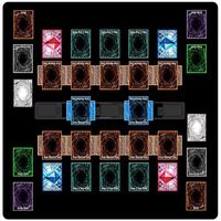 60x60CM Custom Design Yugioh Cards Playmat Yu-Gi-Oh! Sky Striker Ace Waterproof Two-Player Battle Table Games Mat Pad