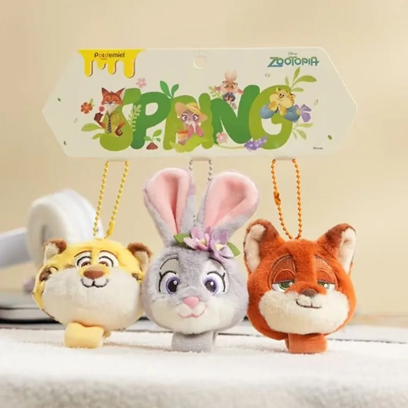 

НОВЫЙ Disney Original Zootopia Kawaii плюшевый брелок плюшевая игрушка сумка для пары очаровательный брелок для ключей от машины сумка очаровательный подарок на праздник