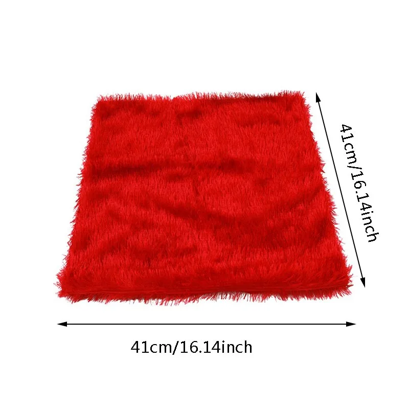 Cushion Cover Plush Velvet Fur Fluffy Sofa Soft Cushion Cover Throw Pillow Case Nordic Home Decoration Pillow Cover 41*41cm