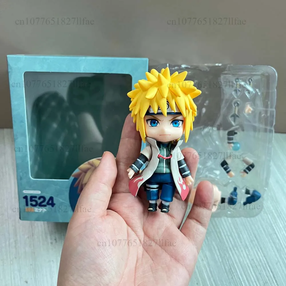Figurine Naruto 1524 Minato Namikaze Rasengan Wave Feng Shui, Statue de porte, modèle d'action, jouet, poupée mobile commune, cadeau de noël