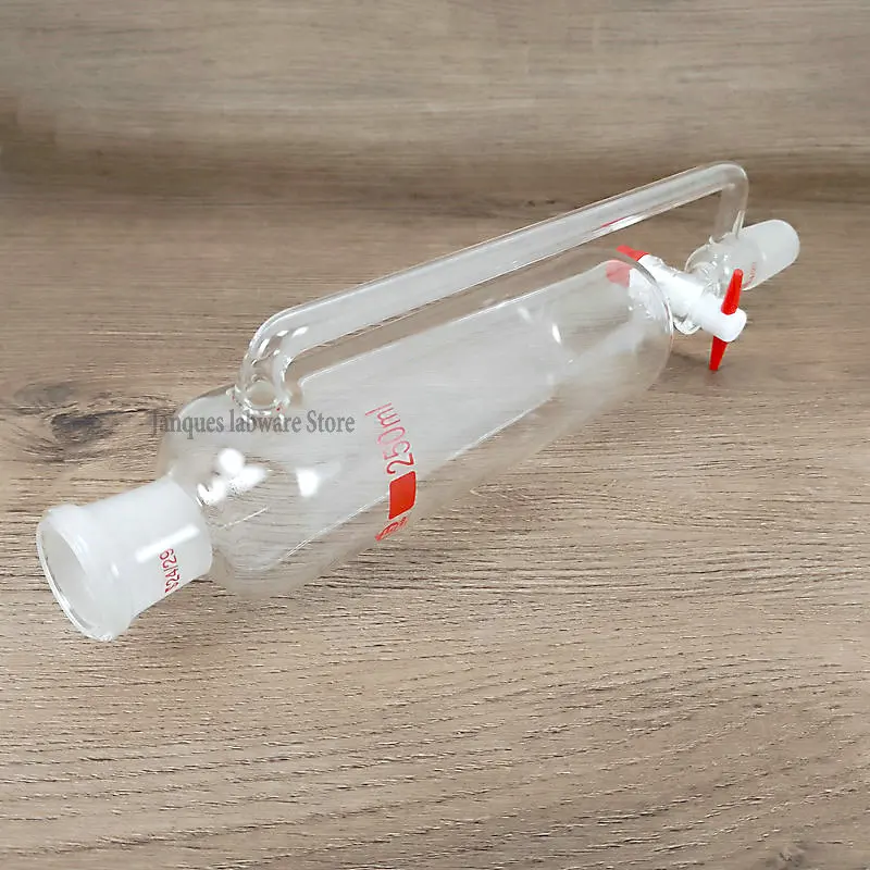 1pc 10ml to 1000ml Lab Constant pressure Separating Funnel with PTFE piston Joint size: 19*19#, 24*24#,  Dropping funnel