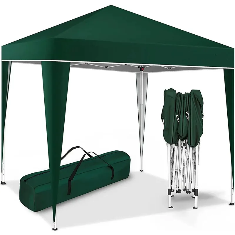 Four Corner Folding Tent 3*3 Camping Exhibition Leisure Outdoor Beach Shade Pavilion 4D Oxford cloth