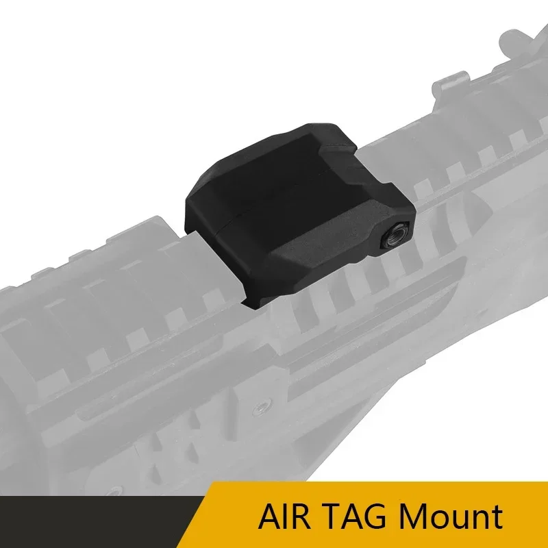 Крепление AIR TAG, совместимое с рельсами Пикатинни, брелок, подвесное кольцо, фиксатор, вспомогательное позиционирование, декоративные аксессуары