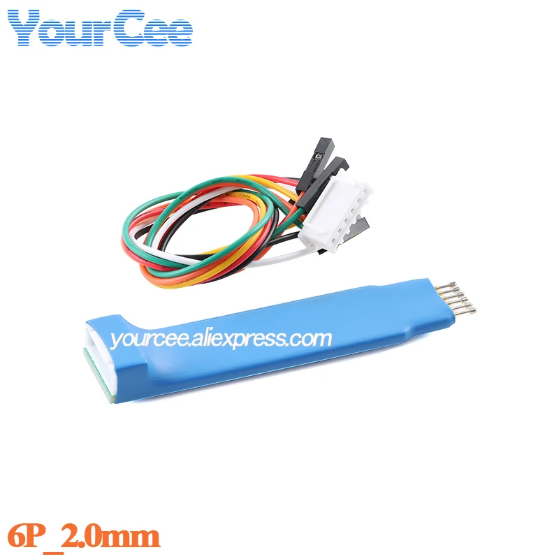 2.0 مللي متر 2.54 مللي متر اختبار إبرة 3P 4P 5P 6P 8P دبوس الربيع إبرة برنامج دعم STC STM32 STM8 آلة حرق برنامج متحكم صغير