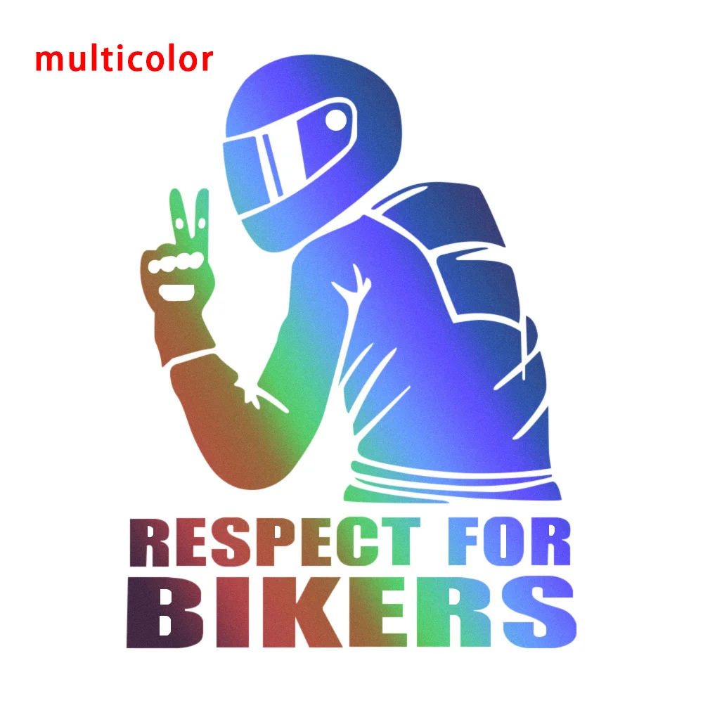 

New Automobile Decoration Waterproof Reflective Car Sticker Auto Decal 3D Respect