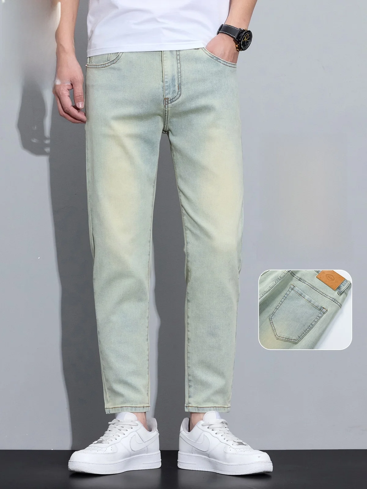 Men's Slim Fit Jean… - image