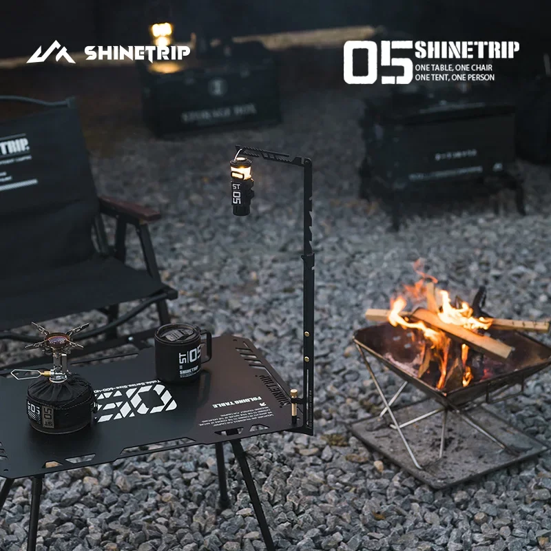 

Тактическая подставка для уличного освещения, многоступенчатая регулировка из нержавеющей стали, чернение, многоподвесная телескопическая подставка для освещения